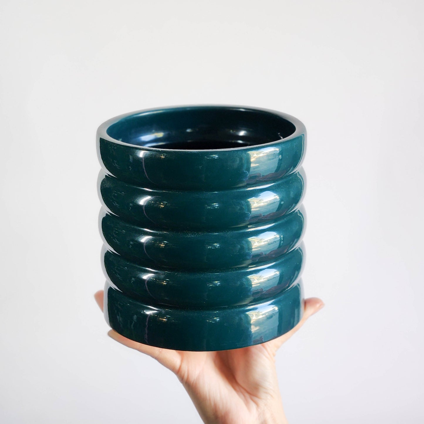Macetero rollos 14x14