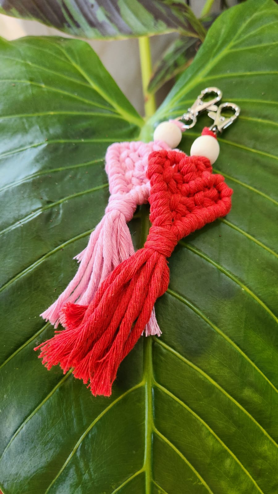 Llavero macramé