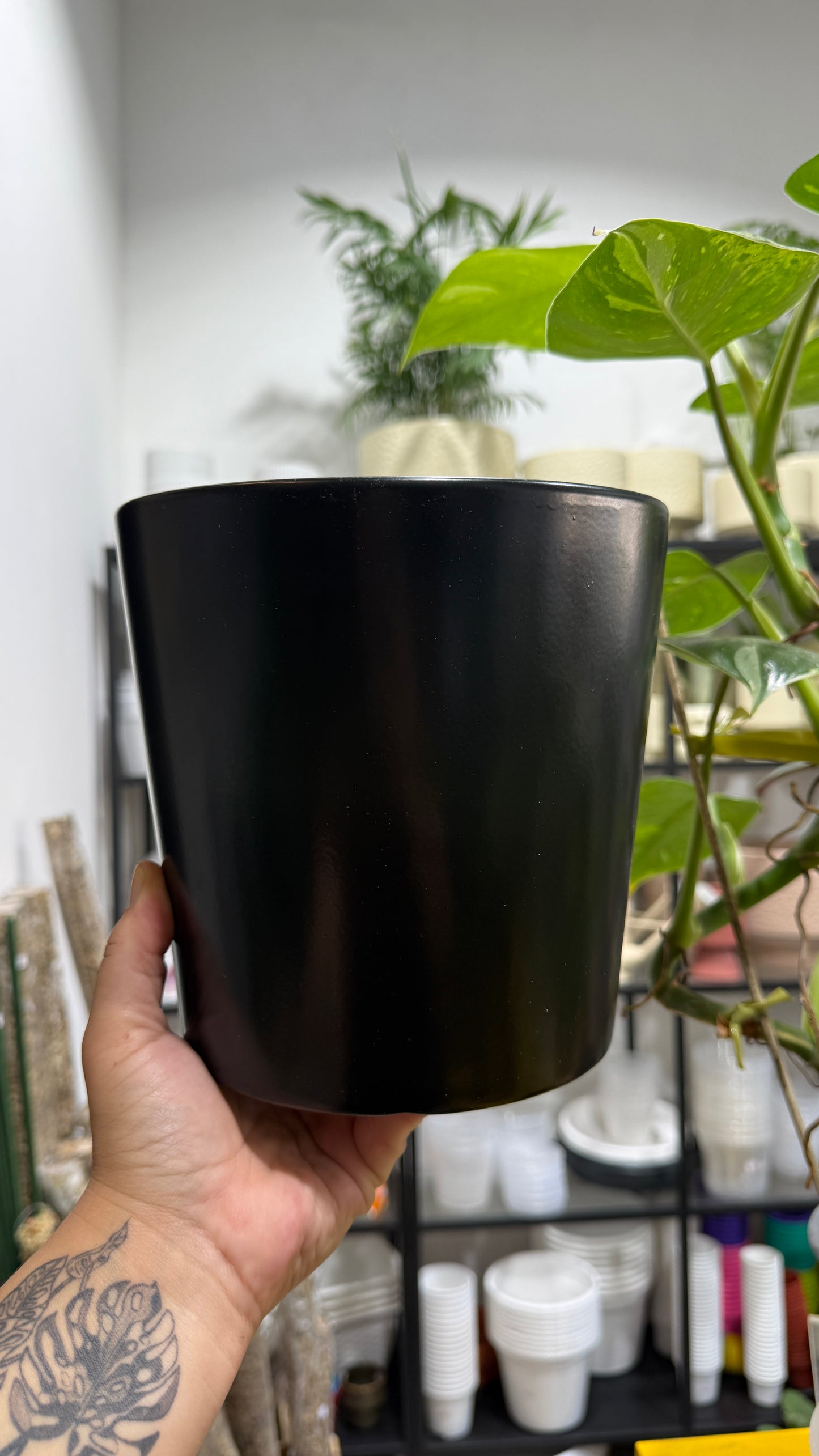 Macetero modelo vaso