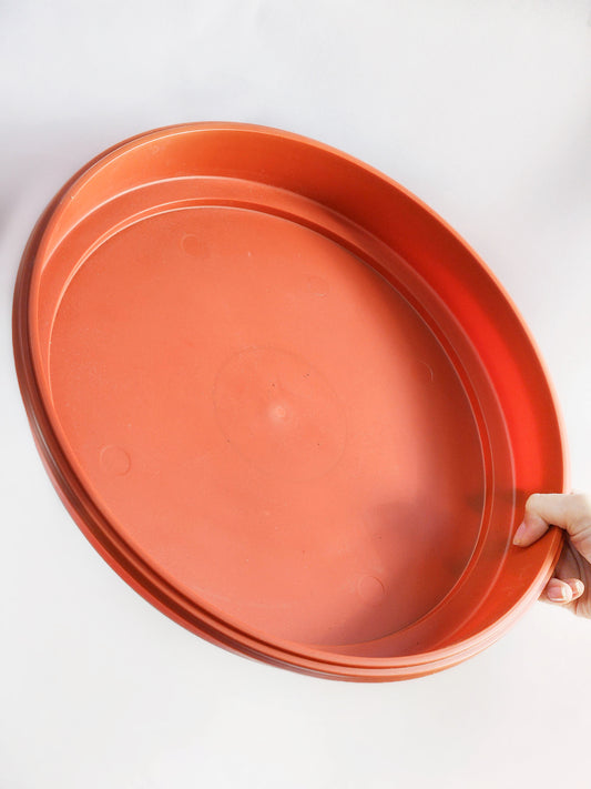 Plato café- terracota 34 cm