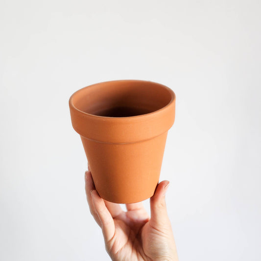 Portamaceta-maceta terracota